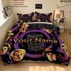 Custom Doctor Who Bedding Quilt Set Quilt Cover Pillowcase Home Decoration Birthday Gift (1 * Duvet Cover + 2 * Pillowcase, Without Core)