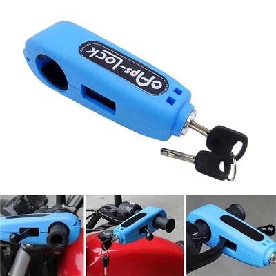 Universal Motorcycle Lock Scooter Handlebar Safety Lock Brake Throttle Grip Anti Theft Protection Security Locks