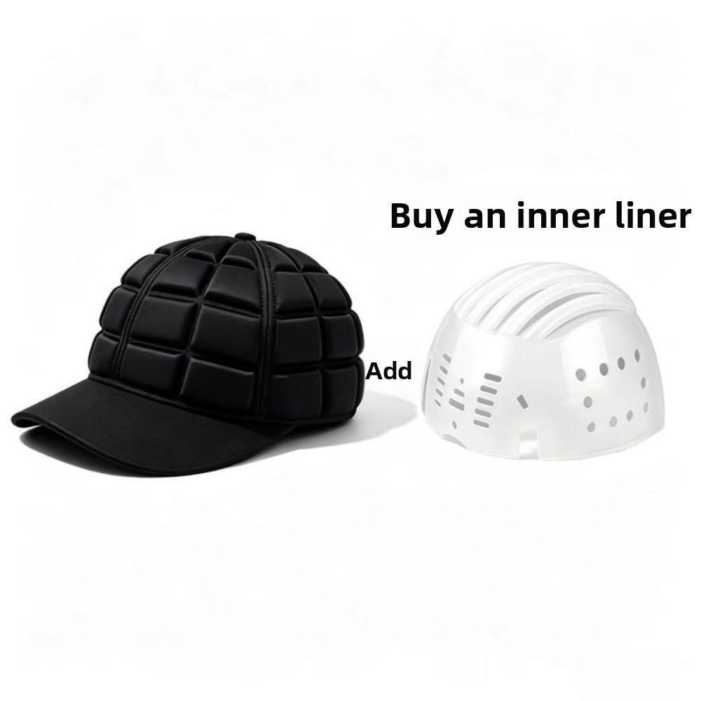 Head Protector Rugby Helmet Padded Shockproof Head Guard Football Helmet Hat Protective Helmet