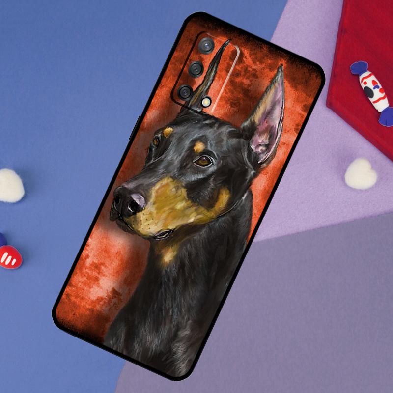Dachshund Doberman Dog Case For Oppo A5 Pro A6 A57 A17 A78 A54 A74 A94 A76 A16 A96 A18 A40 A60 A80 A38 A58 A98 A15