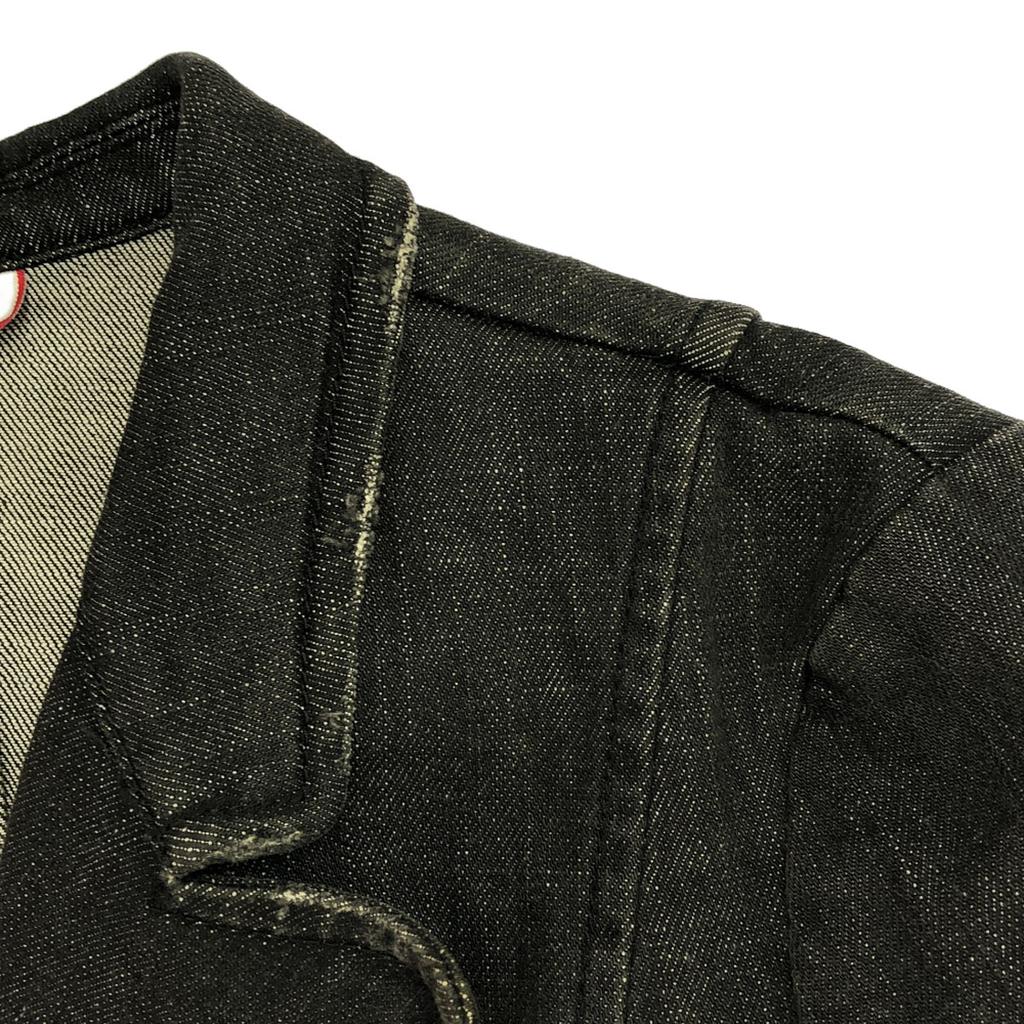 MAX&CO made in Italy Denim Jacket 38 Black series Women Used