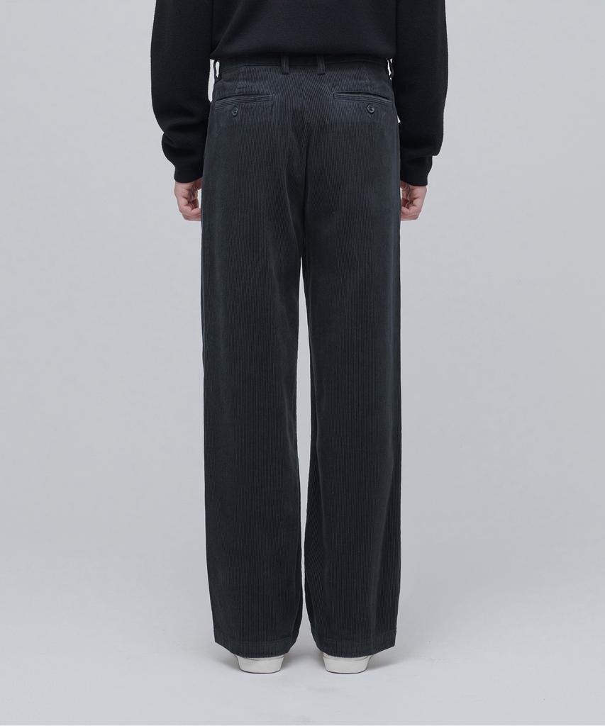 MUSINSA STANDARD Wide Corduroy Pants [Gray]