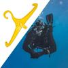 Scuba Diving BCD Hanger With Din Thread Scuba Diving Wetsuit Drysuit Hanger AntiSlip BCD Regulator Hanger Enduring