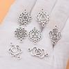 7pcs/set Chakra Connector Charms Accessories For Jewelry Jewelry Pendants Handmade
