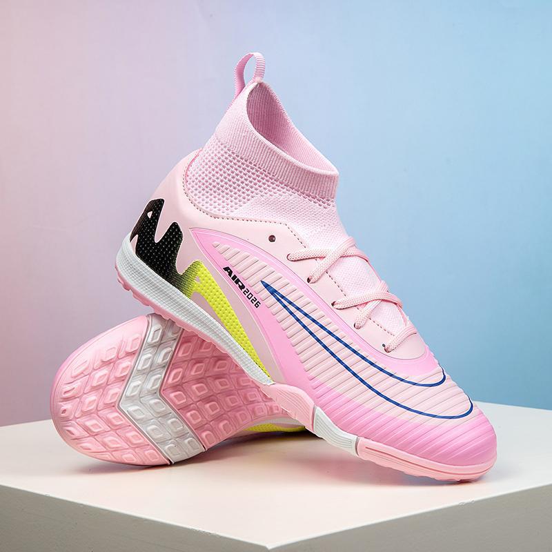 2025 Cross Football Shoes - Unisex Long Spikes for Artificial Turf, Perfect for Students and Teens in Training and Sports