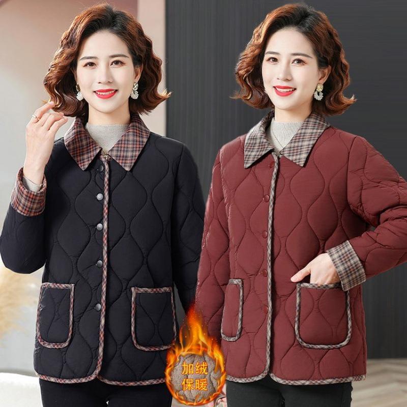 Casual Autumn and Winter Velvet Cotton-padded Jacket Casual Winter Short Cotton-padded Jacket New Cotton-padded Jacket Outer Wear
