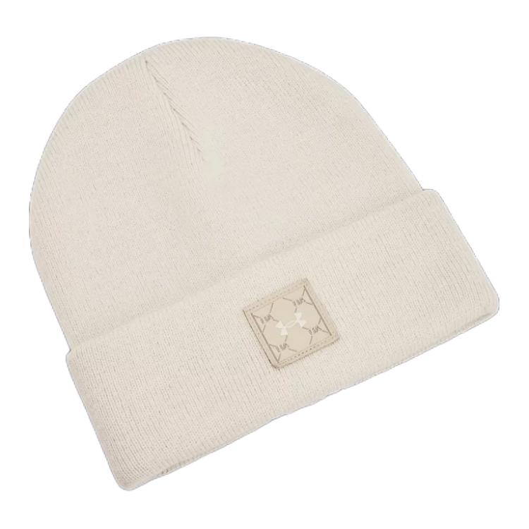 Under Armour Polyacrylic Beanies Women s White 1373101-110 OS
