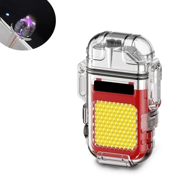 Bestselgende oppladbar lommelykt multifunksjonell COB arbeidslys LED mini lommelykt nøkkelringlys Belysning sigarettenner