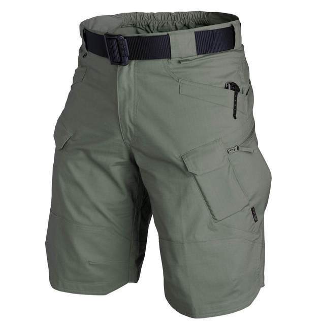 Herren Outdoor Herren Wander-Shorts Herren Klettern Camping Shorts Wander-Shorts Übergröße XL gray