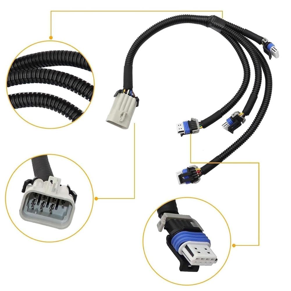 2Pcs Ignition Coil Harness Connector DAC044 for LQ9/LQ4/LS2/LS7/LSX