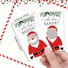 40pcs Christmas Scratch-Off Game Cards - "Who Has Santa?" Holiday Party Activity for Halloween, Christmas Event & Party Supplies