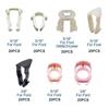 70Pcs Fuel Line Retainer Clip Kit Fuel Line Retainer Clip Assortment For Ford GM Car Accessories Clips