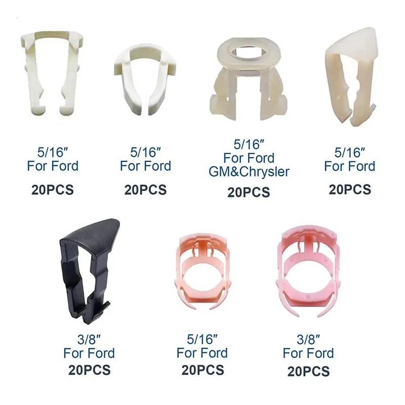 70Pcs Fuel Line Retainer Clip Kit Fuel Line Retainer Clip Assortment For Ford GM Car Accessories Clips