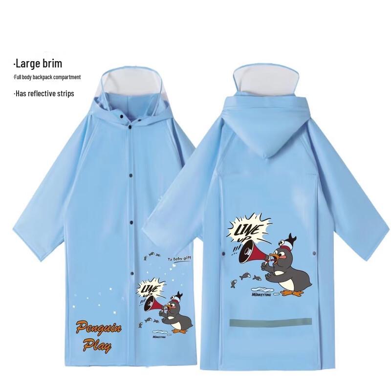 OLOMM Kids Raincoat XL-4XL