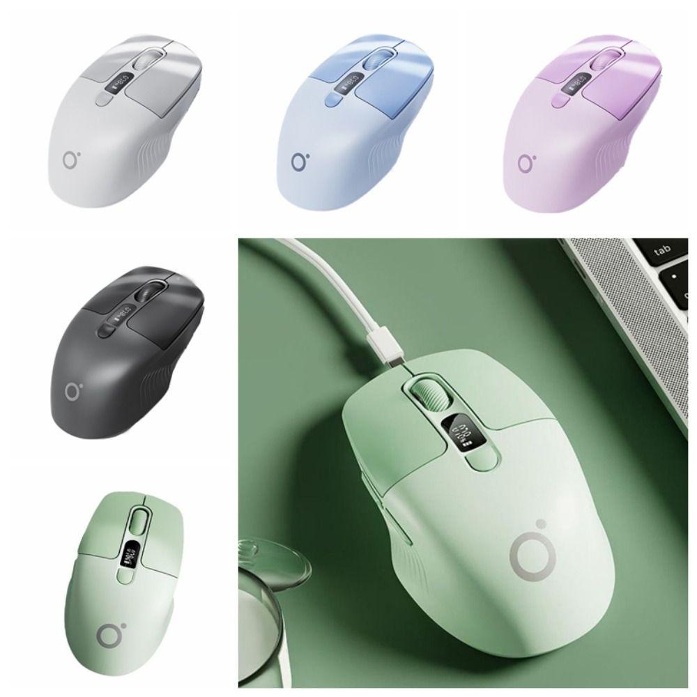 2.4G Laptop Wireless Mouse Rechargeable Ergonomic Mouse Lightweight Wireless Bluetooth Mouse  PC