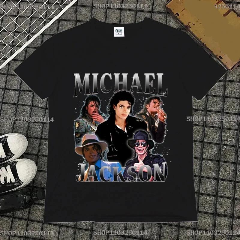 Michael Jackson T Shirt Design Custom Aldult Teen Unisex Digital Printing Tee Shirts Funny Art Streetwear Cartoon Tee  T-Shirt