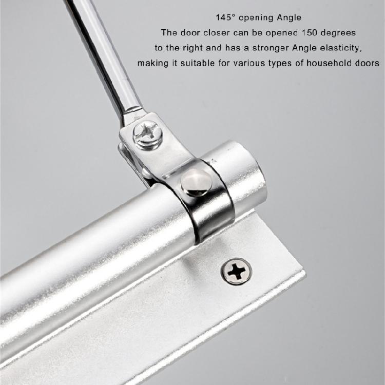 Multipurpose Spring Door Hinges Light Weight Buffer Closing Device Automatic Door Closing Hinges Easy to Install