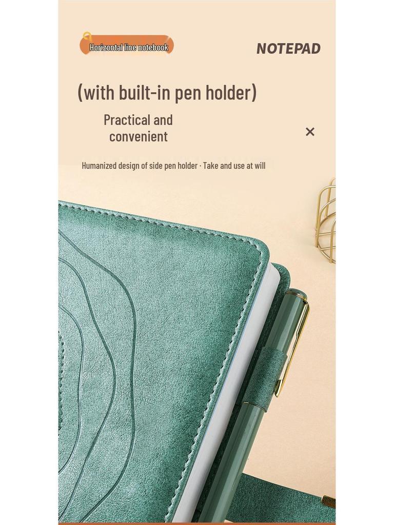 2026 Premium Engraved Notebook – Ideal for Students & Colleagues, Perfect as a Work Diary or Gift