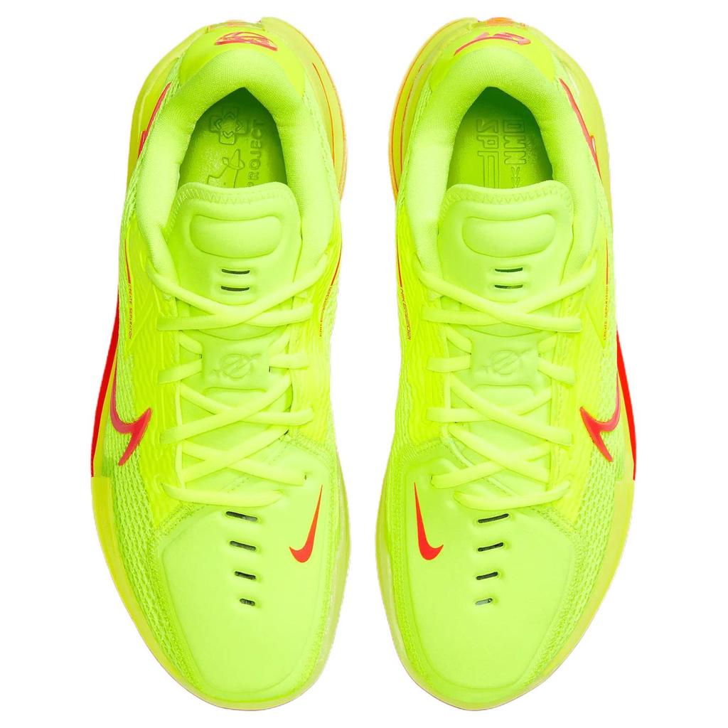 Nike Air Zoom G.T. Cut 1 Abrasion Resistant Breathable Low Top Basketball Shoes Unisex Yellow Sneakers Casual IM2130-700