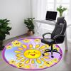1pc Sunshine Stars Chair Carpet for Office, Non-slip, Soft and Durable Office Rug for  Decoration, Perfect for Office Yy260105057