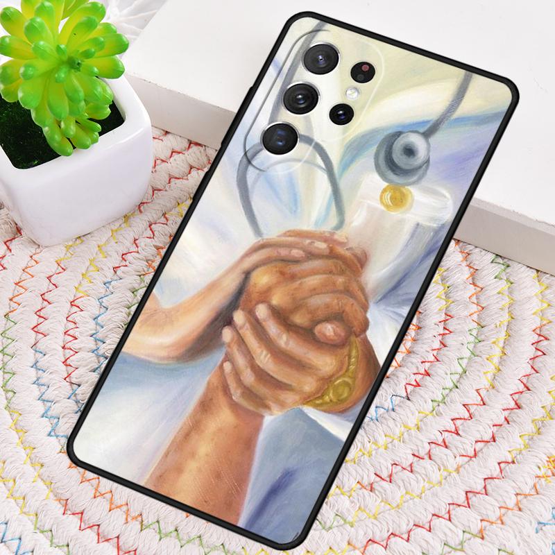 Nurse Doctors Medicina and Health Silicone Phone Case For Samsung Galaxy Note 10 Pro S26 S25 S24 S23 S22 S21 Plus Ultra Cover