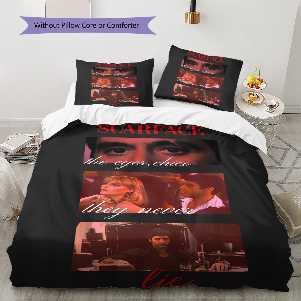 

Постільна білизна з аніме-малюнком Комплект ковдри Наволочка Декор для дому Подарунок на день народження (1 * підковдра + 2 * наволочка, без наповнювача) 135x200cm