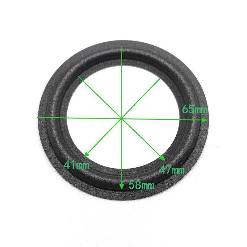 Rubber Edge Repair Ring for Speaker Horns - Available In Sizes 1.5 To 12 Inches