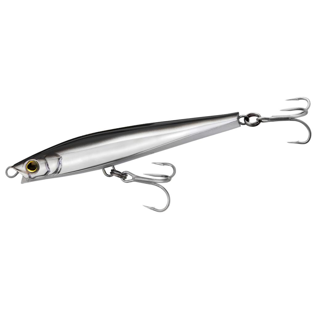 Saltwater Lure Hydro Monster Shot Sinking 110mm Black Silver YO-ZURI Color