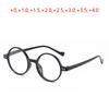 2022 Round Reading Glasses Ultralight Small Frame Presbyopic Eyeglasses Blocking Blue Light Hyperopia Eyewear +1.0..+4.0 Gafas