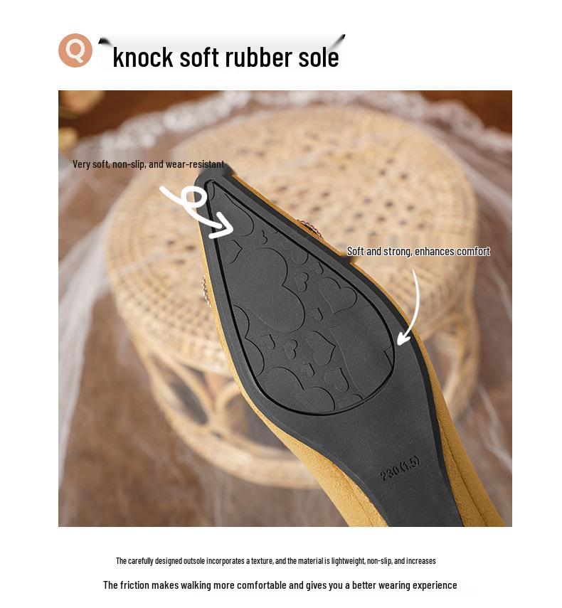 Women's Nude Patent Leather Pointed Toe Stiletto Heels - Comfortable, Low-Cut, Professional Work Shoes