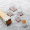 Novos 16 Peças Protetores de Chão para Pés de Cadeira com Feltro Espesso Envolvente Capas de Silicone para Pés de Móveis Tampas para Pés de Mesa para Proteger Pisos