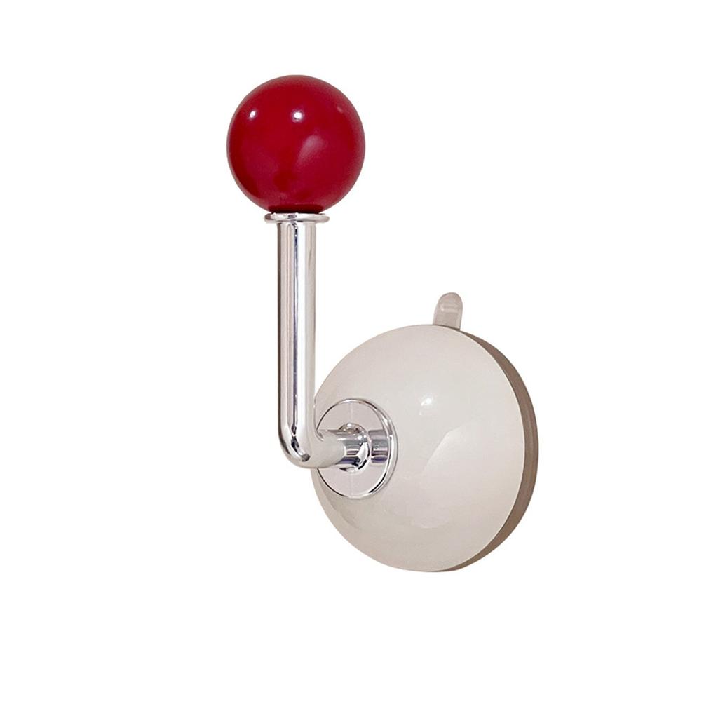 Round Dopamine Hook, Plastic Dipped Hook Clip, Traceless Windproof Hook, Rotatable Clothespin