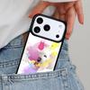 Cartoon Poodles Pattern Phone Case for iPhone 16e 15 14 13 12 17 Pro Max Plus Air 17pro Cover Coque