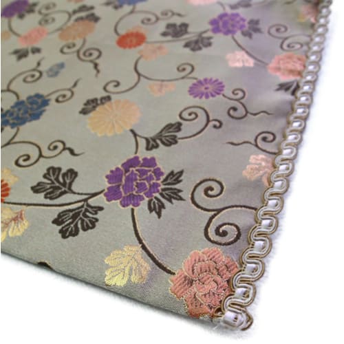 Fire-resistant Buddhist Altar Mat, Rakuhaku (18-size Chukyo (28.5 X 43.5 Cm), White-brown)