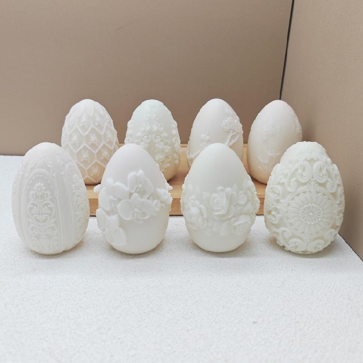 Flower Carved Silicone Molds for Epoxy Resin, Vintage Flower Carved Silicone Candle Molds for Candle, Soap, Chocolate