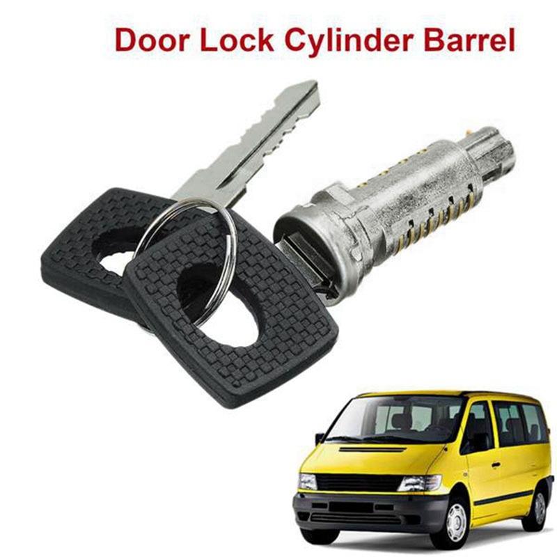 6707600205 Set de cinci butucuri de încuietoare pentru ușă cu 2 chei identice pentru LT Mercedes Sprinter Vito W638 Orice ușă Nou-nouț
