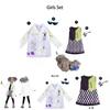 Halloween Mad Scientist Costume For Kids High Quality Cosplay Set For Boys And Girls