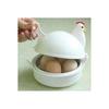 Creative Chicken Egg Steamer: Quick 4-Egg Heart-Shaped Breakfast Cooker.