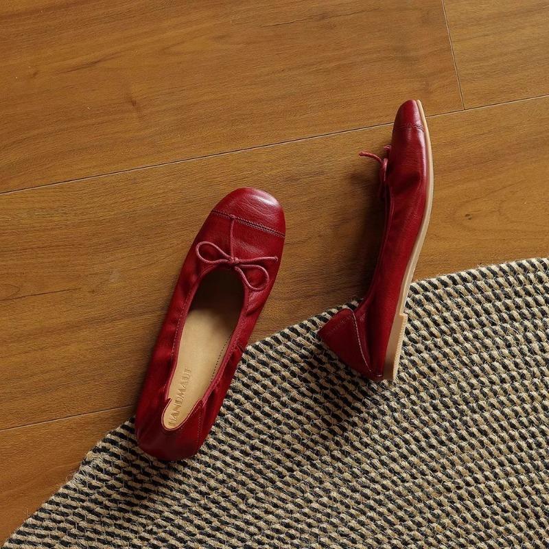 Fashion New Style Flats Shoes Women Ballerinas Round Toe Bowtie Slip On Ballet Flats Lazy Loafers Moccasins Ladies Casual Flats Shoes