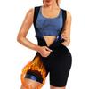 Women One Piece Sweat Bodysuit Waist Trainer Slimming Shapewear For Fitness Workout