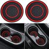 2-piece Anti Slip Mat, Car Coaster, Durable Car Cup Holder, Coaster, Universal, Dust-proof Auto Interior Anti-skid Cup Holders