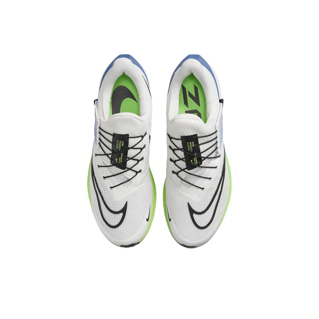 Nike Pegasus Flyease Comfortable Lightweight Non-Slip Breathable Low-Top Running Shoes Men Running Shoes White Green Blue DJ7381-006