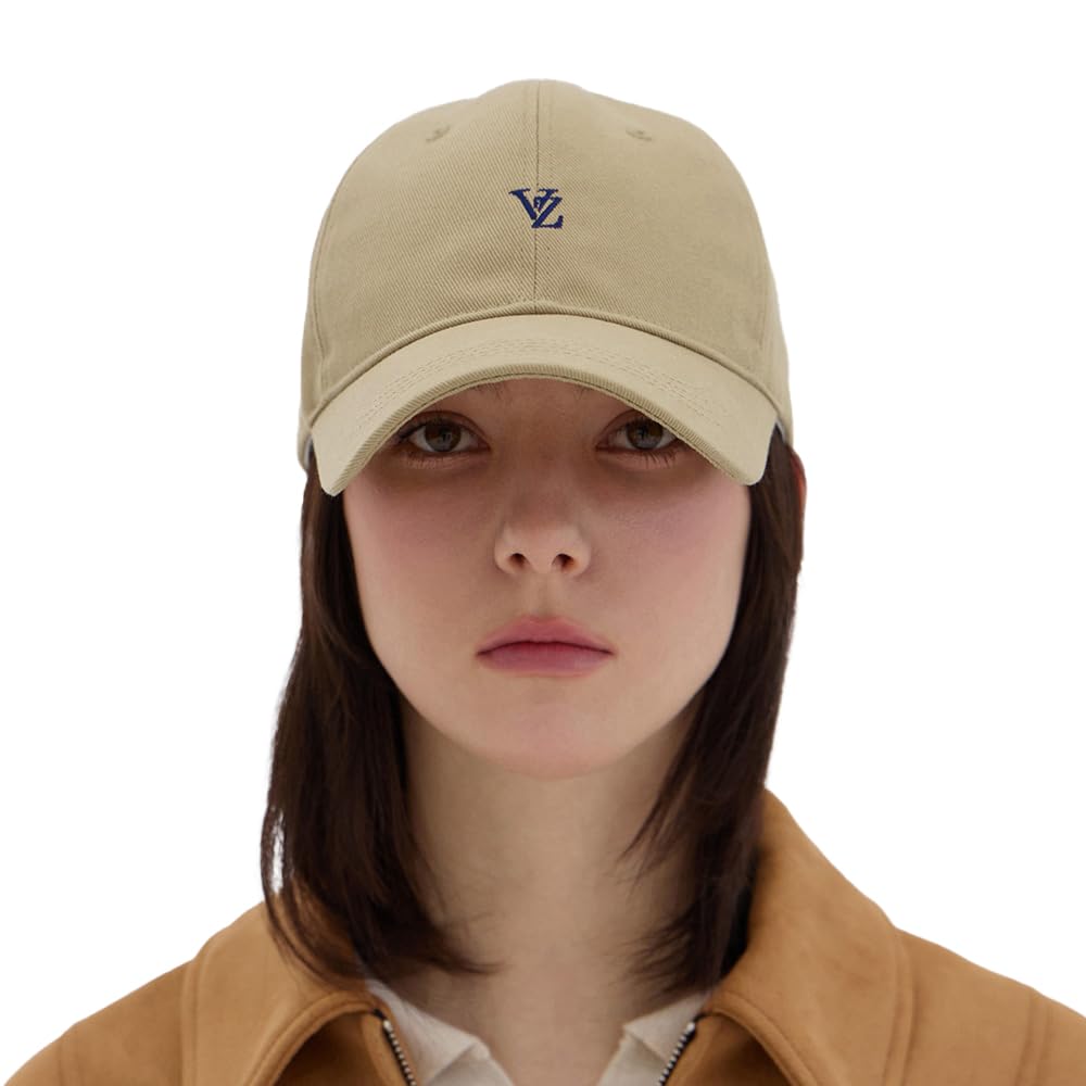 VZ Minimal Logo Ball Cap Beige [VARZAR]