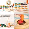 Wooden Fishing Puzzle For Children With Multicolor Design For Developmental Fun