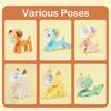 Gift Mini LED Night Light Portable Folding Cartoon Night Lamp Adjustable Table Lights Room Decor