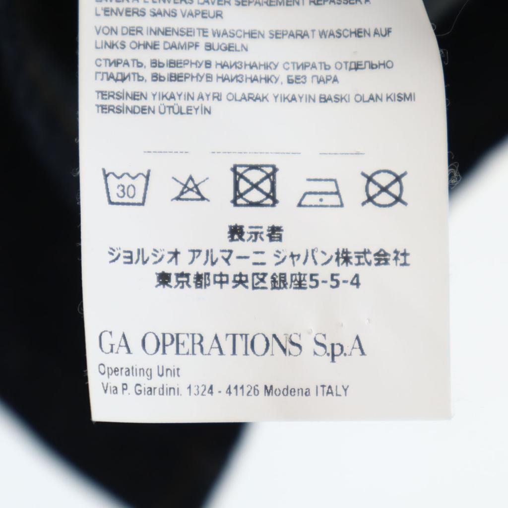 Emporio Armani Long sleeve Chambray Hidden Button down shirt L Indigo Men's Used