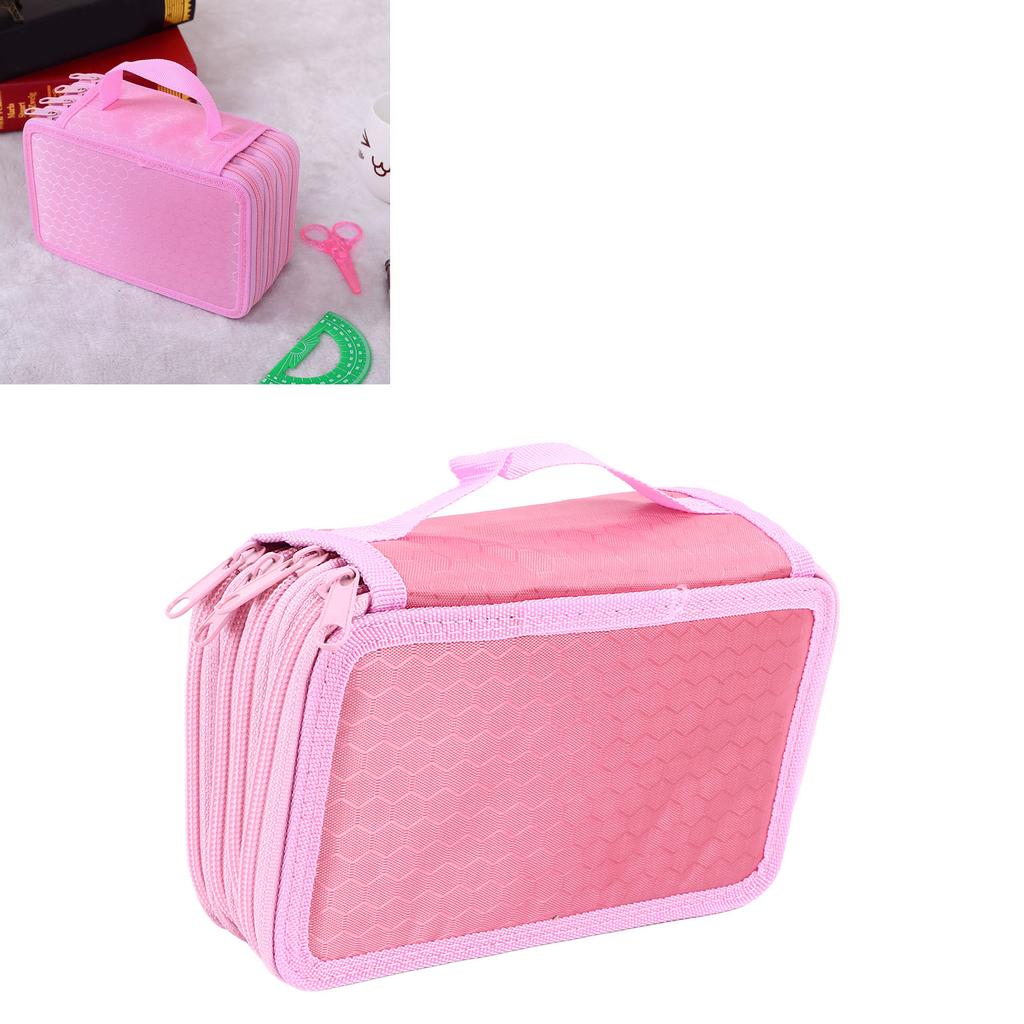 Pencil Case 72 Slots Colored Pencil Holder Bag   Handy Lightweight Pen Case   Stationery Storage