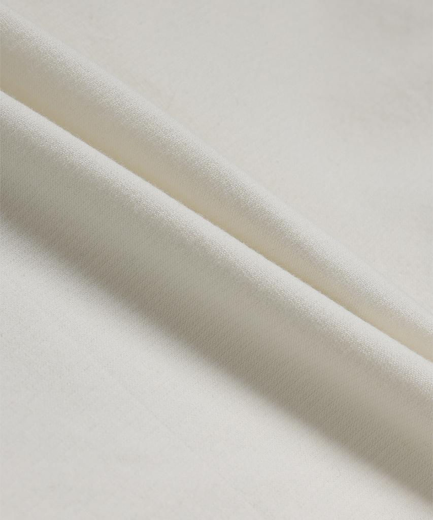 Teildeon Kerouac Dyed Cotton Officer Chino Pants Ivory