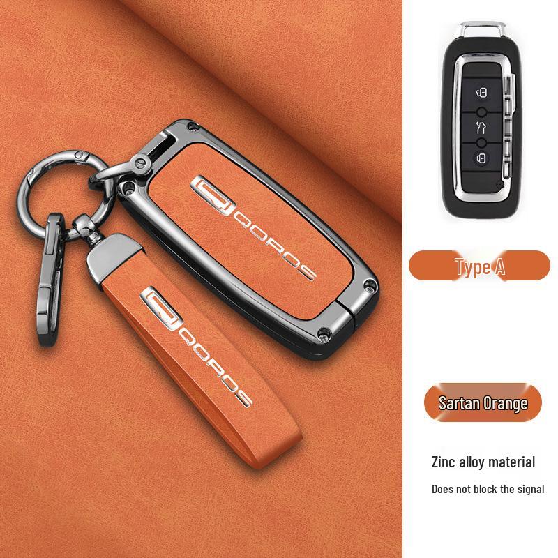 Qoros Car Key Case for Models 5/20/7 - Stylish Key Shell for Qoros Urban SUV