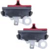 2 pièces Kit d'interrupteur d'arrêt d'urgence pour Husqvarna 136 137 141 142 142 36 41 50 51 55 268 272,etc, Scie à chaîne